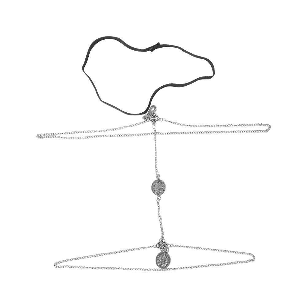 Geometric Thigh Chain Body Jewelry - The Burner Shop