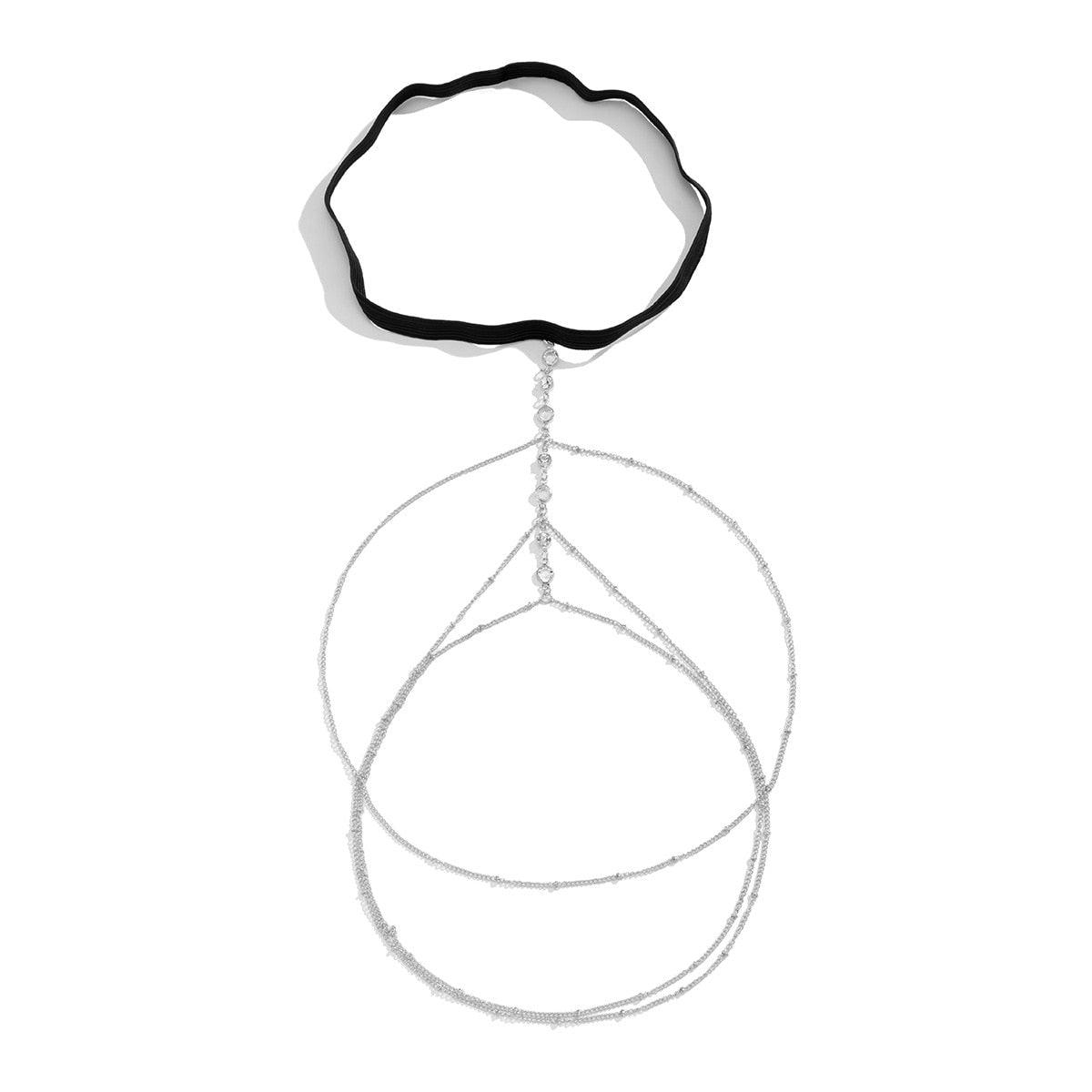 Geometric Thigh Chain Body Jewelry - The Burner Shop