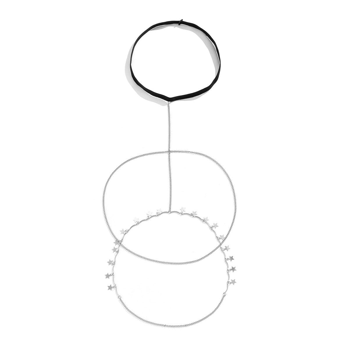 Geometric Thigh Chain Body Jewelry - The Burner Shop