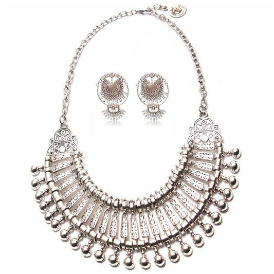 Gold Coin Long Chain Tassel Necklace Necklaces - The Burner Shop