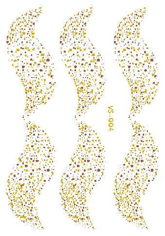 Golden Festival Face Tattoo Tattoos - The Burner Shop