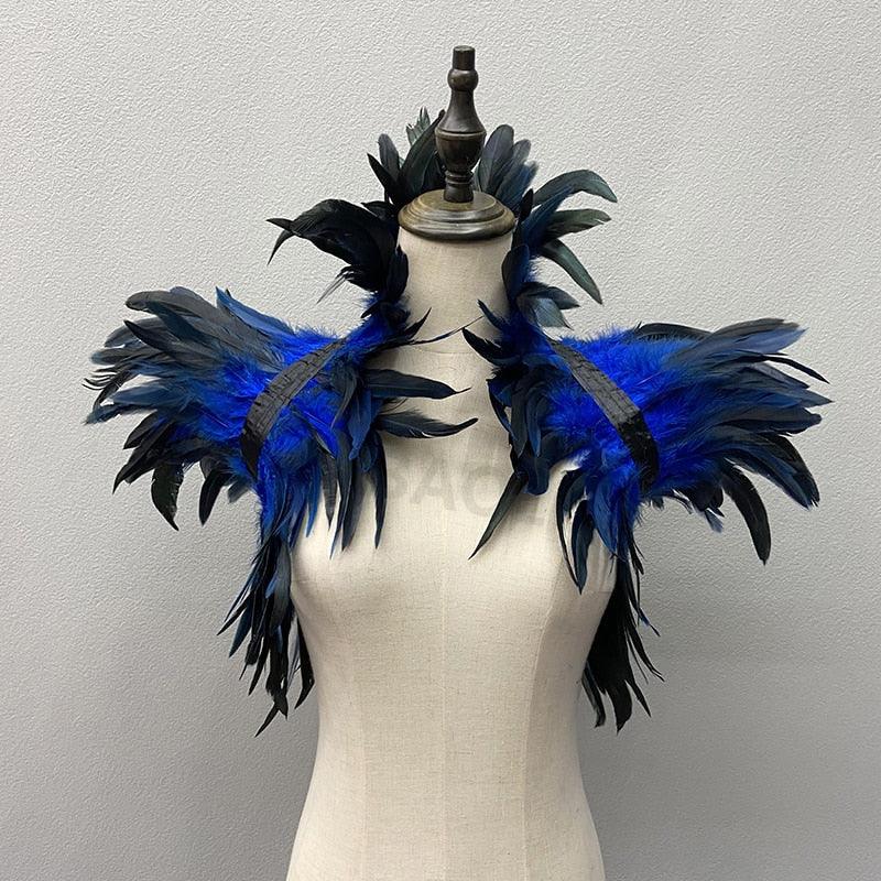 Gothic Feather Shrug Shrugs - The Burner Shop