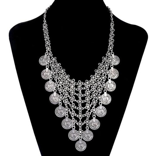 Handmade Bohemian Multi-layer Chain Necklace Necklaces - The Burner Shop