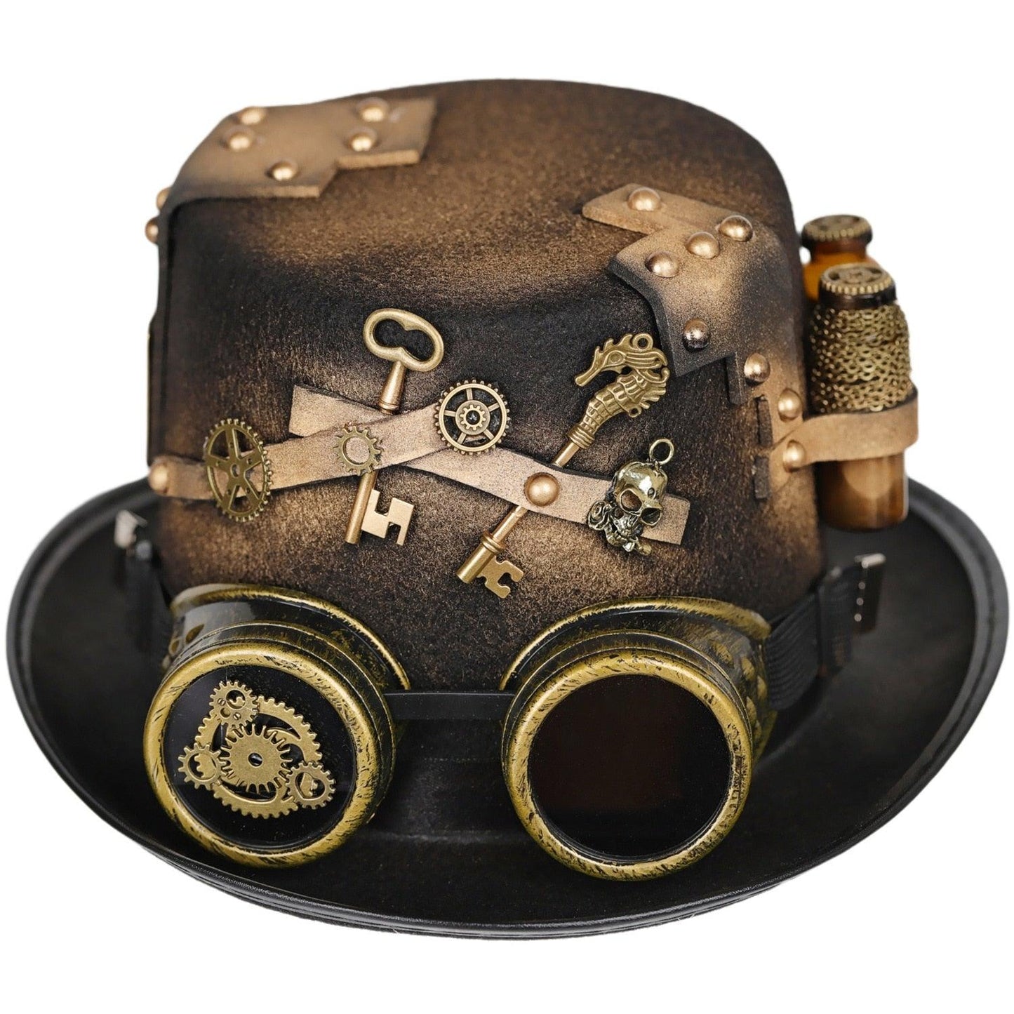 Handmade Bowler Top Hat Hats - The Burner Shop