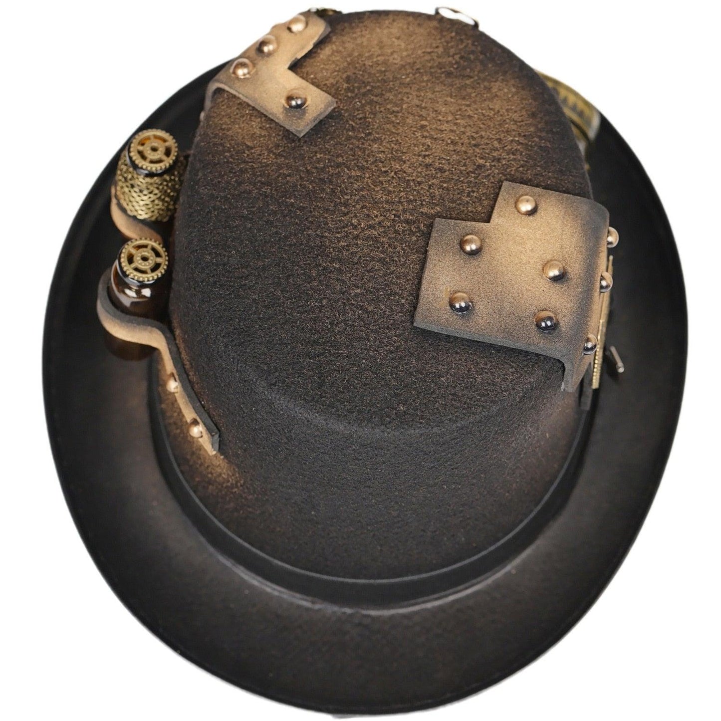 Handmade Bowler Top Hat Hats - The Burner Shop