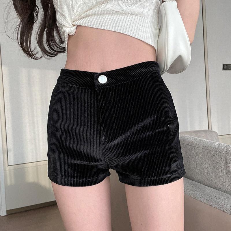 High Waisted Tight Shorts Shorts - The Burner Shop