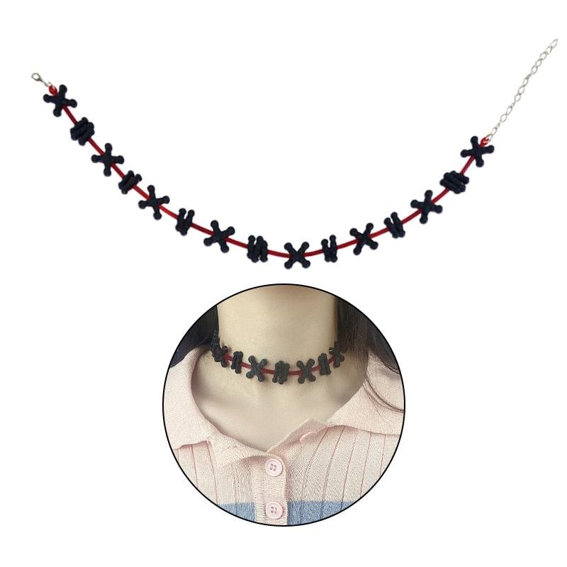 Horror Blood Drip Necklace Necklaces - The Burner Shop