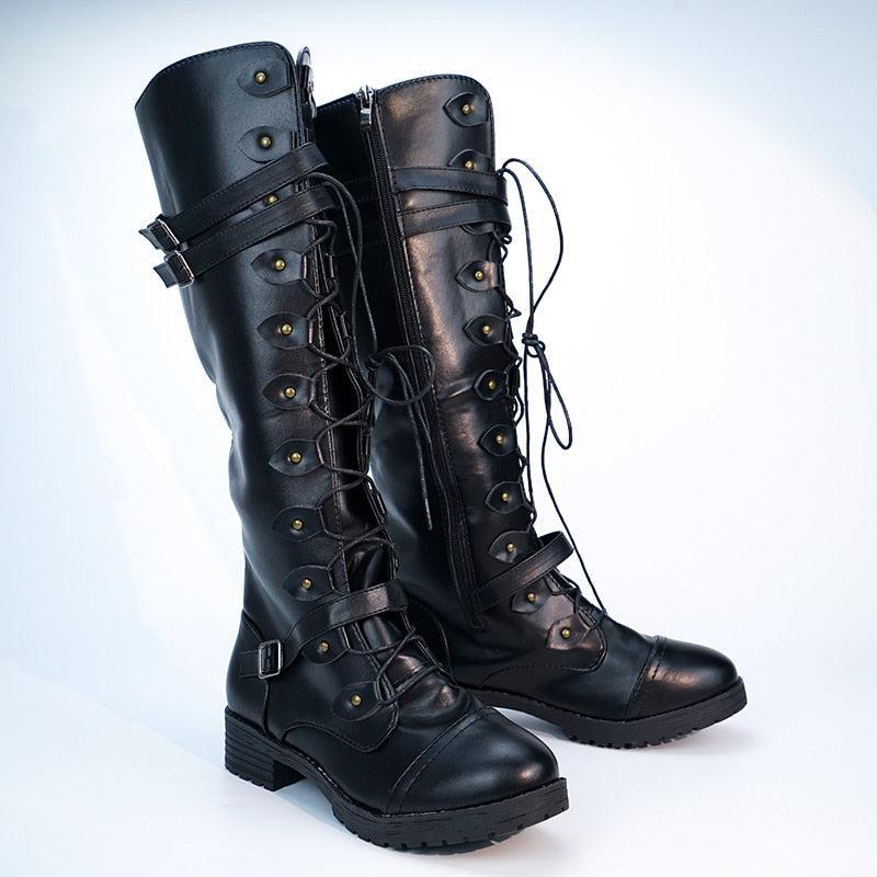 Knee High Women Boots Boots - The Burner Shop