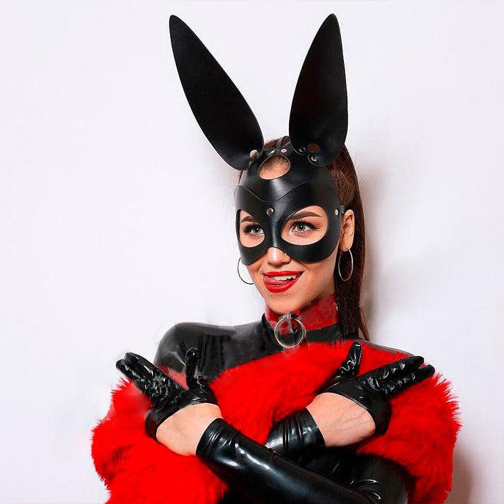 Leather Cat, Rabbit & Fox Mask Face Masks - The Burner Shop