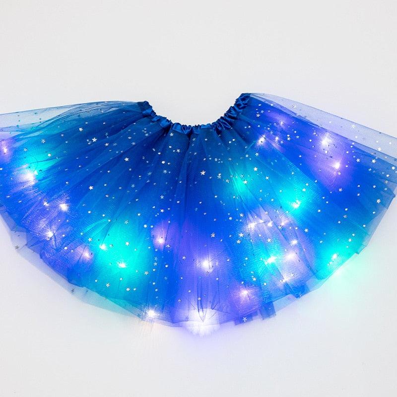LED Glowing Light Adult Tutu Skirt Skirts - The Burner Shop