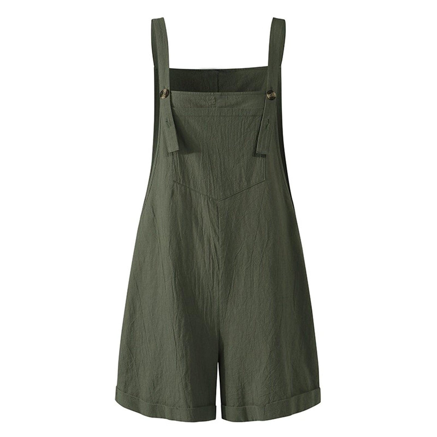 Loose Style Overall Shorts Overalls - The Burner Shop