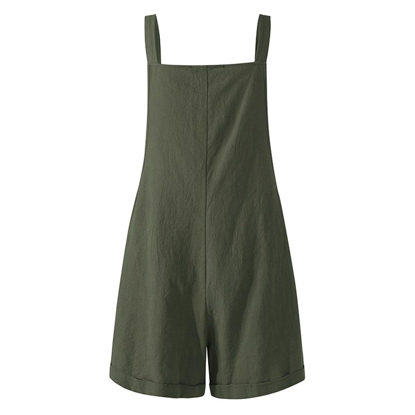 Loose Style Overall Shorts Overalls - The Burner Shop