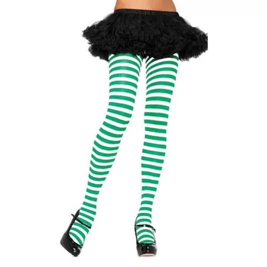 Marla Funky Striped Stockings Stockings - The Burner Shop