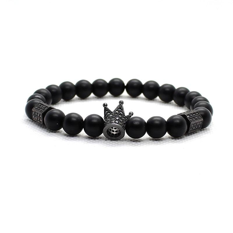 Matte Oxyn Stone Bead Bracelets Bracelets - The Burner Shop