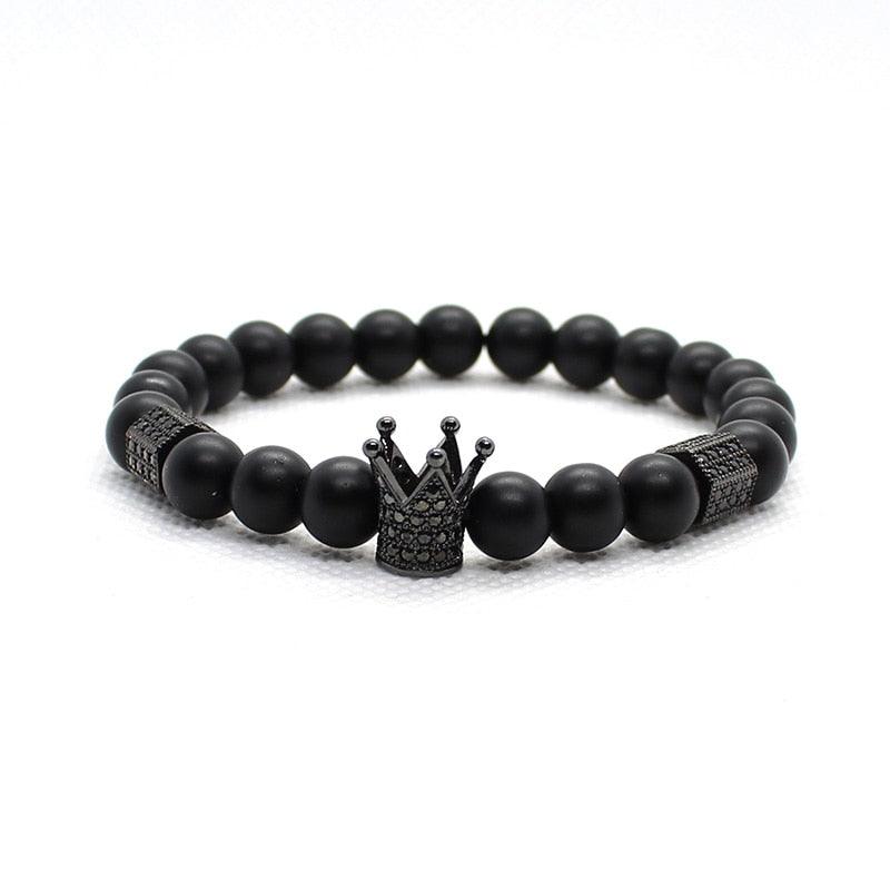 Matte Oxyn Stone Bead Bracelets Bracelets - The Burner Shop