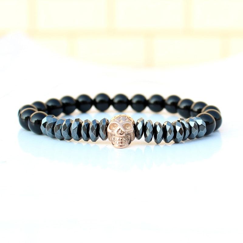 Matte Oxyn Stone Bead Bracelets Bracelets - The Burner Shop