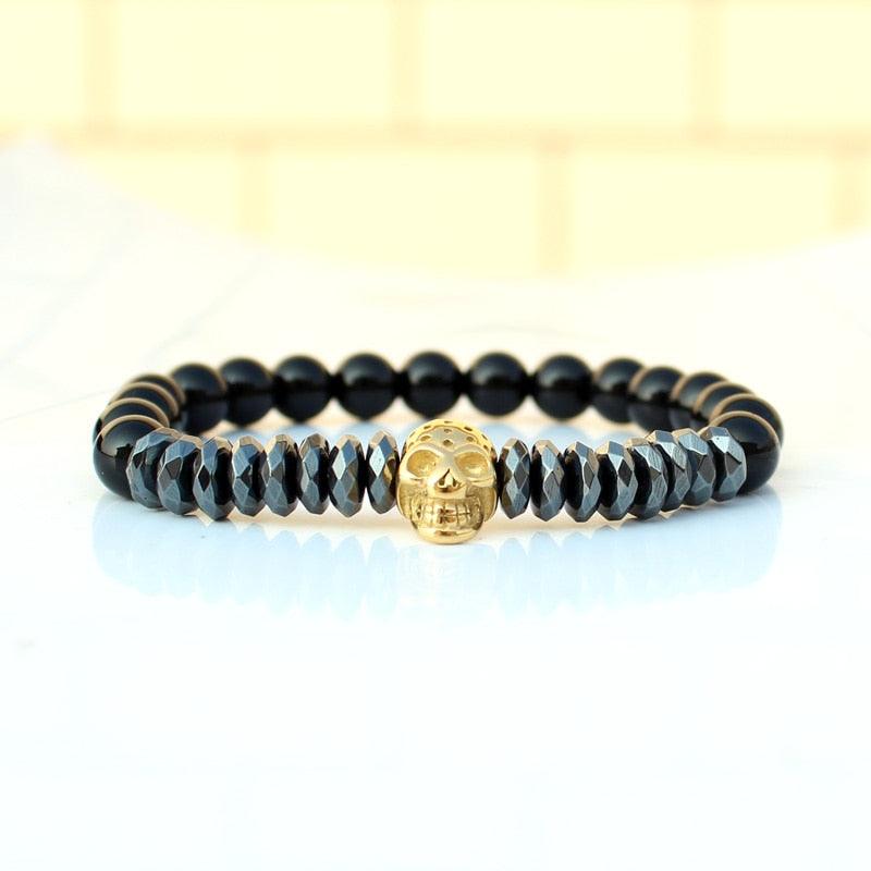 Matte Oxyn Stone Bead Bracelets Bracelets - The Burner Shop