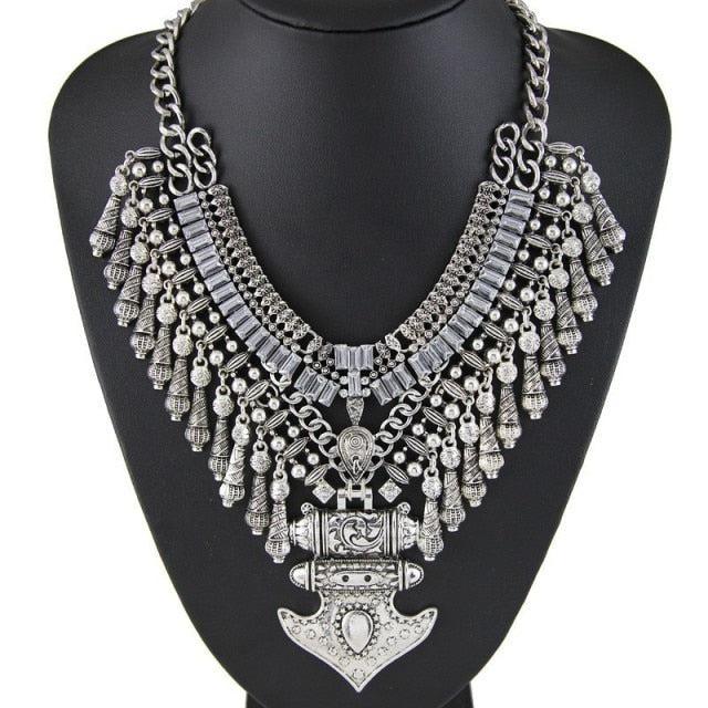 Maxi Gypsy Big Choker Necklaces Necklaces - The Burner Shop