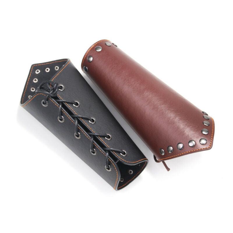 Medieval Leather Wrist Cuff Wrist Cuffs - The Burner Shop