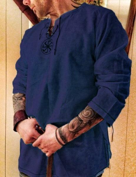 Medieval Long Sleeve Shirt Shirts - The Burner Shop