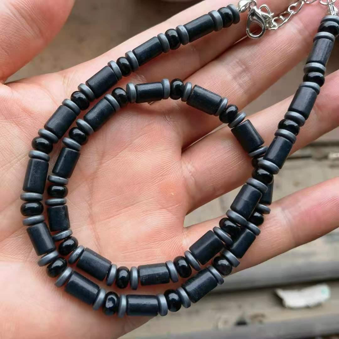 Men's Stone Beaded Necklace Necklaces - The Burner Shop