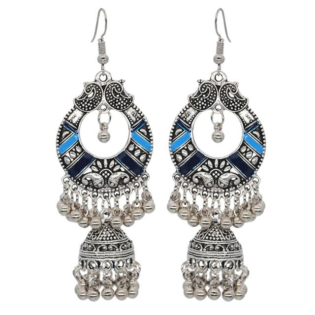 Metal Coin Drop Earrings Earrings - The Burner Shop