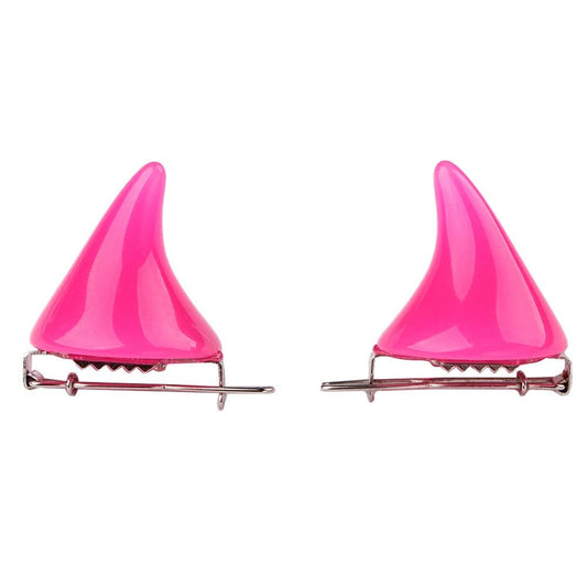 Mini Demon Horn Hairpins Headpiece - The Burner Shop
