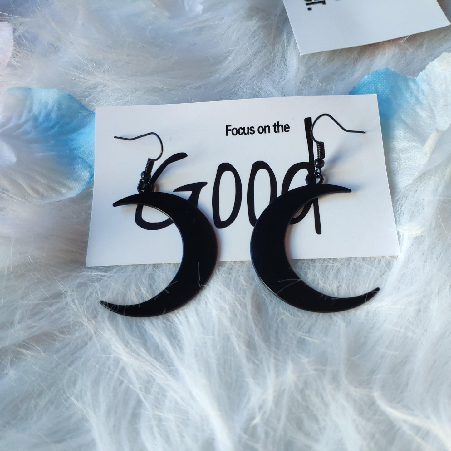 Moon Crescent Drop Earring Earrings - The Burner Shop