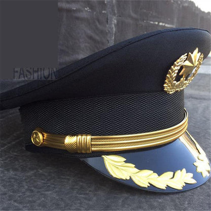 Officer Style Unisex Military Hat Hats - The Burner Shop