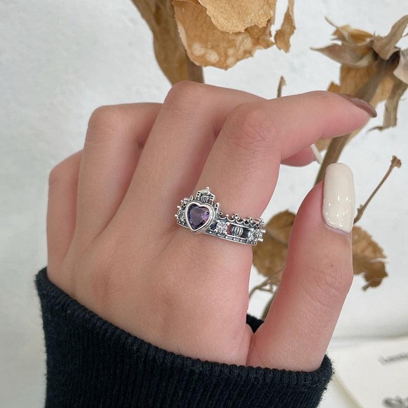 Opal Irregular Natural Stone Ring Rings - The Burner Shop