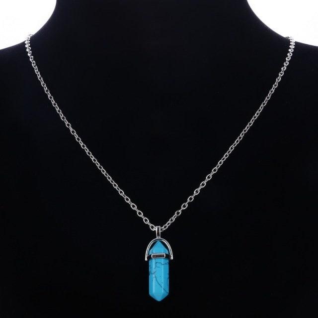 Quartz Stone Pendant Necklaces - The Burner Shop