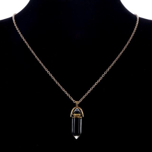 Quartz Stone Pendant Necklaces - The Burner Shop