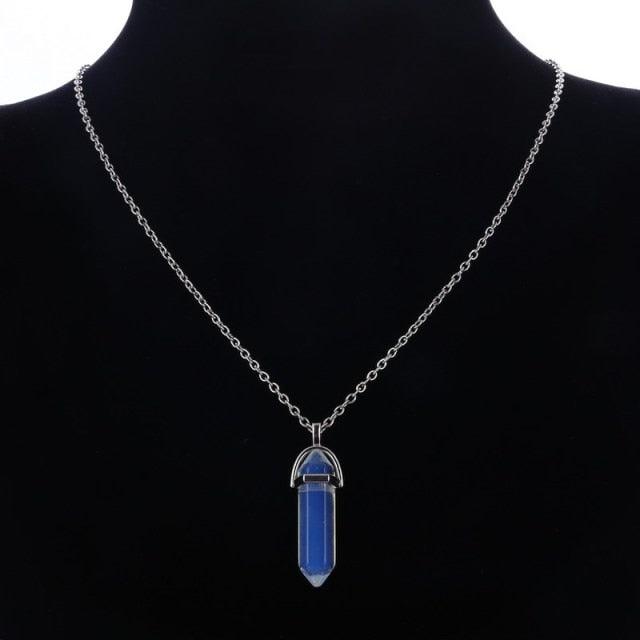 Quartz Stone Pendant Necklaces - The Burner Shop