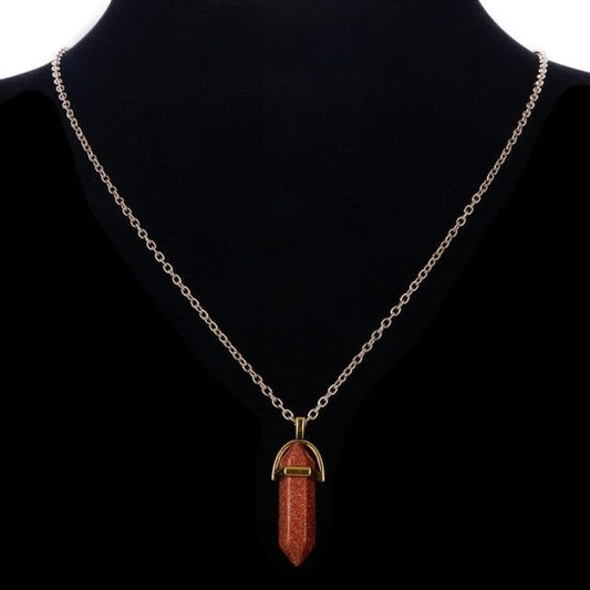 Quartz Stone Pendant Necklaces - The Burner Shop
