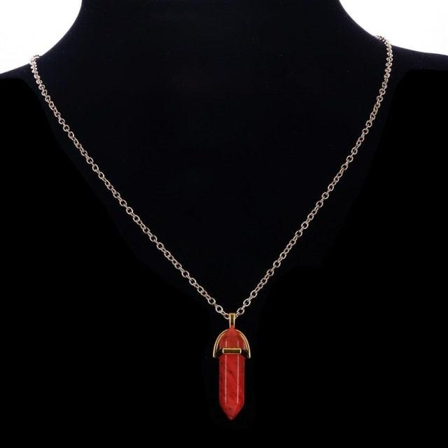 Quartz Stone Pendant Necklaces - The Burner Shop