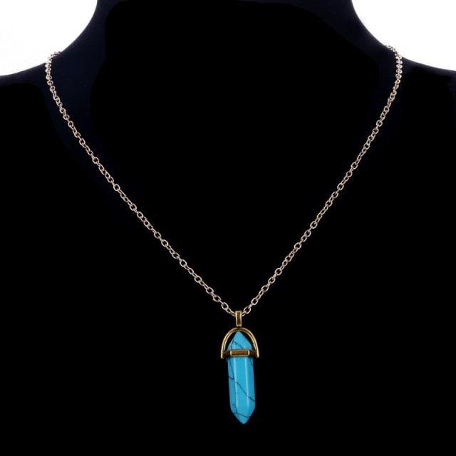 Quartz Stone Pendant Necklaces - The Burner Shop