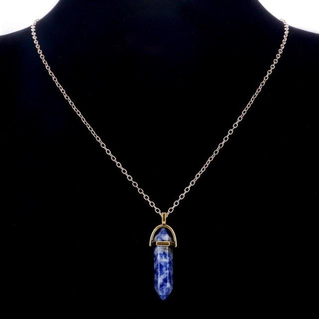 Quartz Stone Pendant Necklaces - The Burner Shop