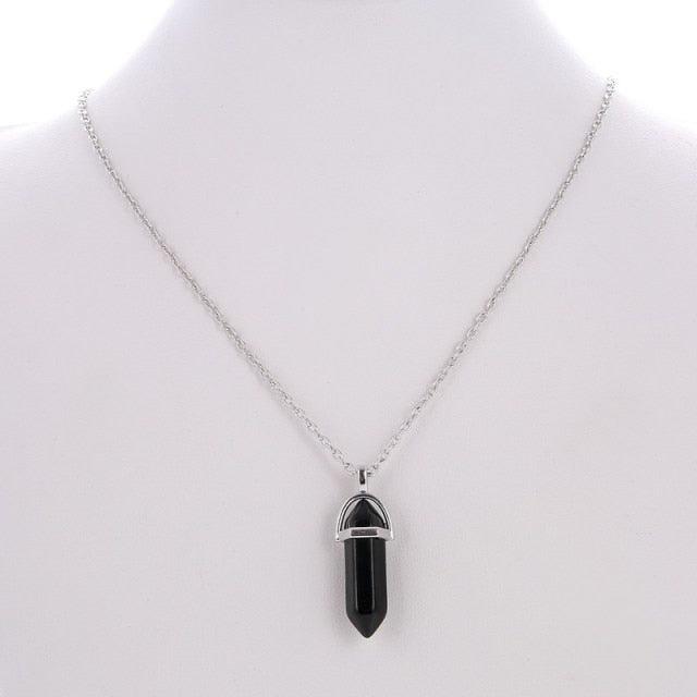 Quartz Stone Pendant Necklaces - The Burner Shop