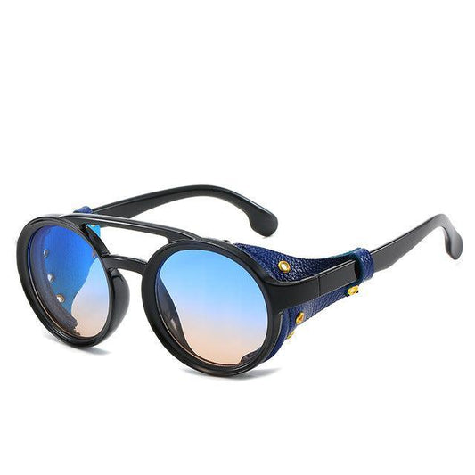 Rexx Steampunk Round Sunglasses Sunglasses - The Burner Shop