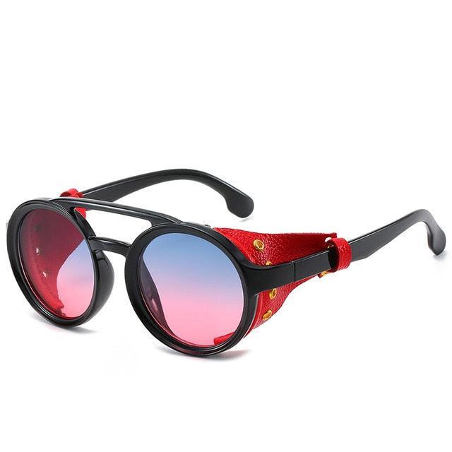 Rexx Steampunk Round Sunglasses Sunglasses - The Burner Shop