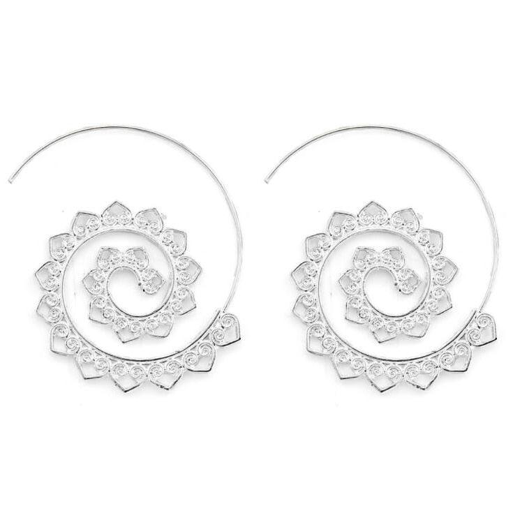 Round Dangler Earrings Earrings - The Burner Shop