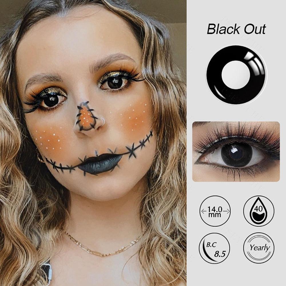 Scary Halloween Contacts Lenses Contacts - The Burner Shop