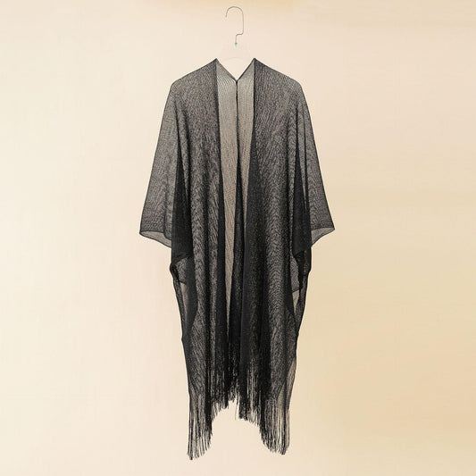 Shining Cover Up with Tassel Cover Ups - The Burner Shop
