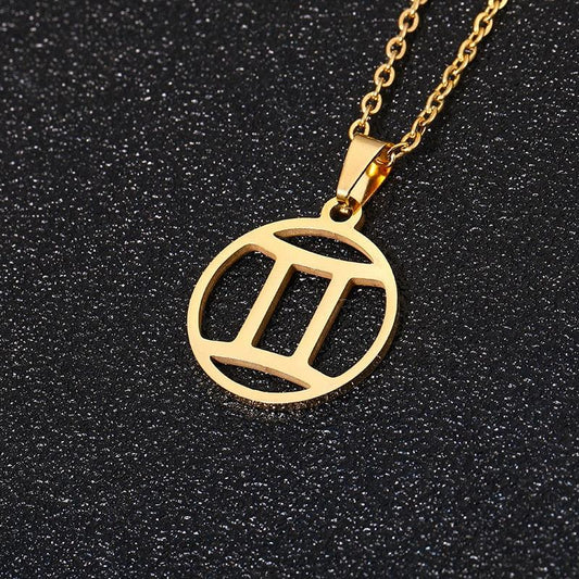 Stainless Steel Boho Star Sign Necklace Necklaces - The Burner Shop