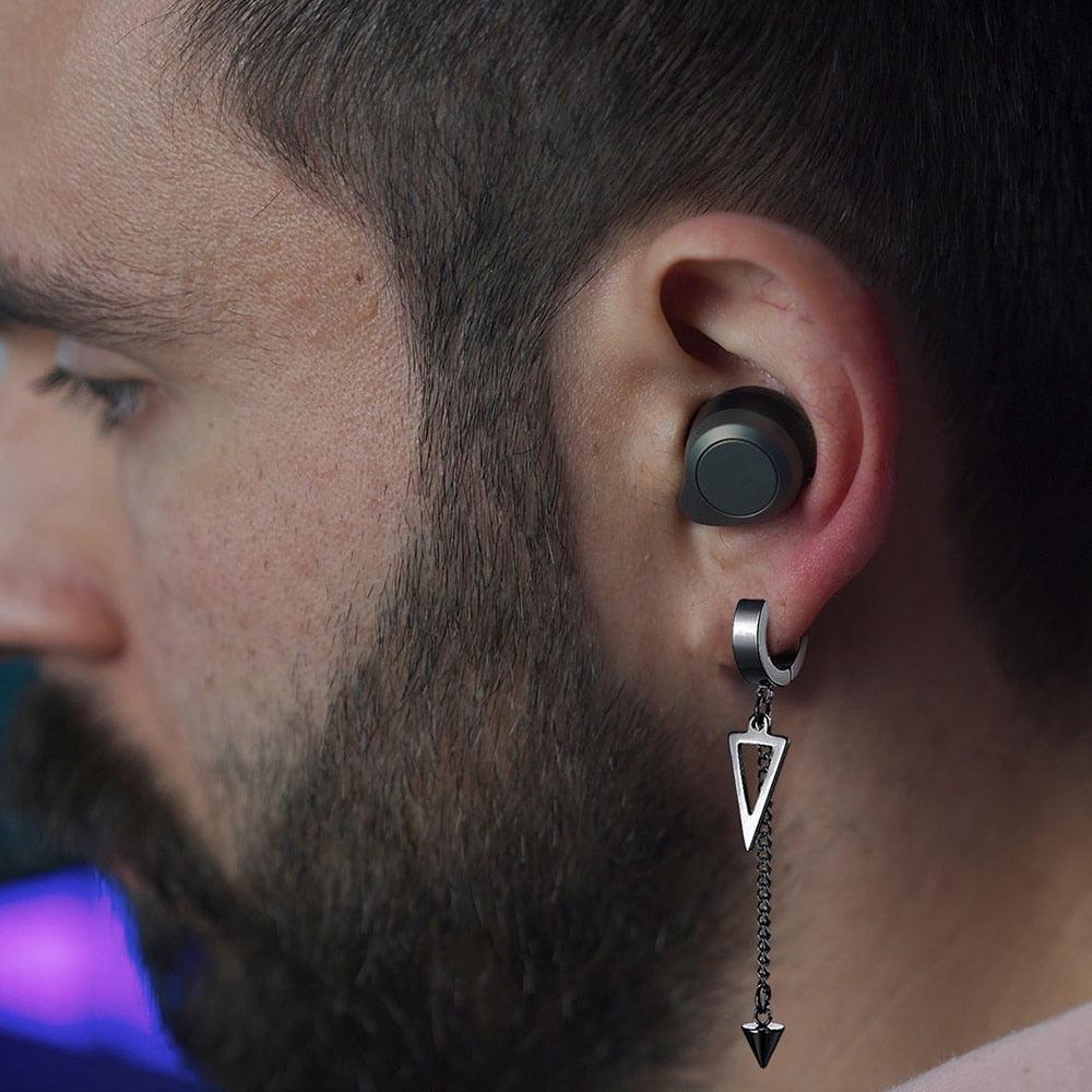 Stainless Steel Clip Earrings Earrings - The Burner Shop
