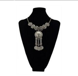 Statement Tribal Coin Necklace & Earrings Necklaces - The Burner Shop