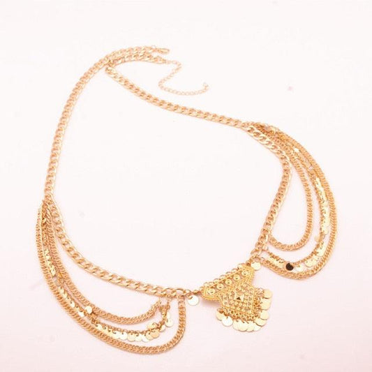 Tassel Charm Waist Body Belt Chain Body Jewelry - The Burner Shop