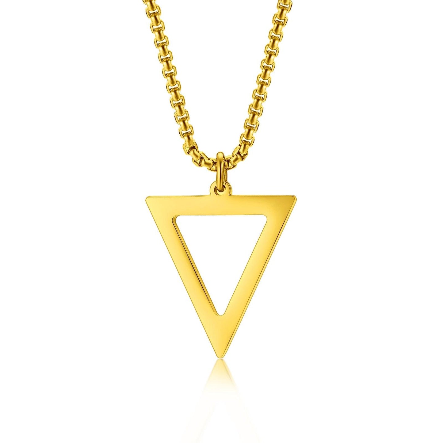Triangle Pendant Necklaces - The Burner Shop