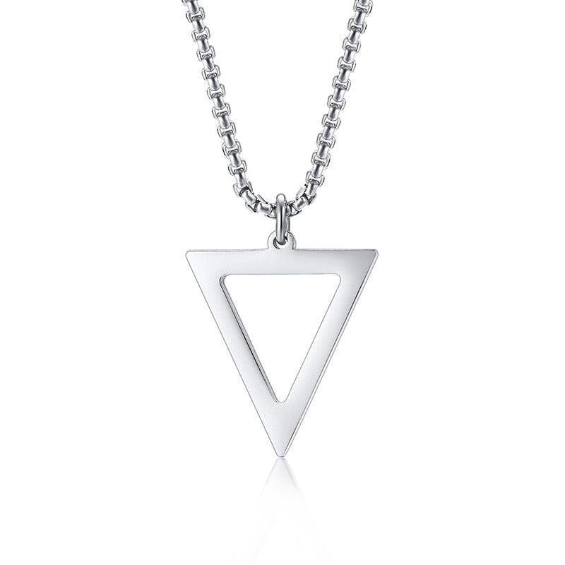 Triangle Pendant Necklaces - The Burner Shop