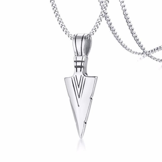 Tribal Arrowhead Pendant Necklaces - The Burner Shop